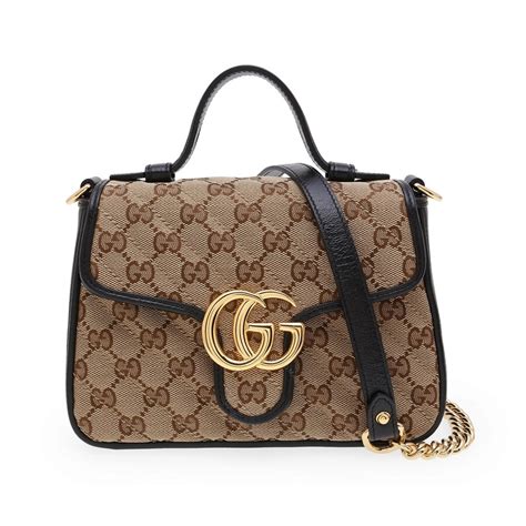 gucci marmont mini handle bag|gucci marmont mini bag price.